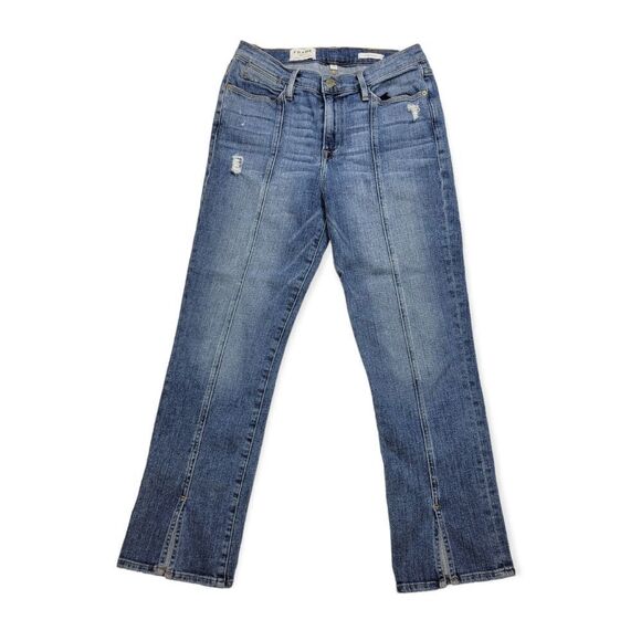 Frame Denim Denim - Frame Le High Straight Sandpiper Center Seam‎ Ankle Jeans Women's Size 29